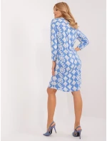 Šaty D73771M30427A svetlomodré