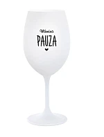 MAMINSKÁ PAUZA - pohár na biele víno 350 ml