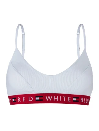 Dámska športová podprsenka UW0UW01589-100 - Tommy Hilfiger Dámska športová podprsenka UW0UW01589-100 - Tommy Hilfiger