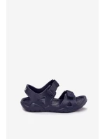 Piankowe Sandały Dziecięce Big Star RR374512 Granatowe