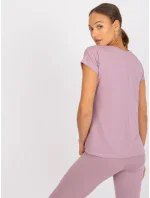 Tričko AP TS A 004 tmavo ružové