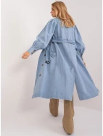 NM PL TR295 kabát.22 svetlo modrá