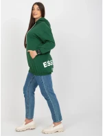 Mikina RV BL 8277.28 tmavo zelená