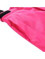 Detské lyžiarske nohavice s membránou ptx ALPINE PRO OSAGO pink glo