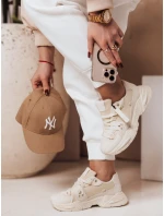 Dámske športové tenisky RUNKIK beige FashionStreet ZY0673 Dámske športové tenisky RUNKIK beige FashionStreet ZY0673