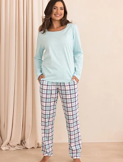 Pyžamo Regina 4028 s dlhými rukávmi, veľkosti M–2XL, Z26