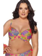 Mäkká plavková podprsenka Ava SK 188 Fluo