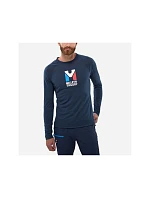Pánske tričko MILLET Trilogy Wool Ts Ls M, tmavomodré Pánske tričko MILLET Trilogy Wool Ts Ls M, tmavomodré
