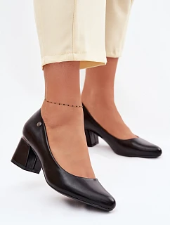 Lodičky na podpätku Vinceza 62292 Black