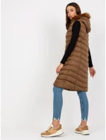 Dámska vesta RV KZ 008.00P hnedá Dámska vesta RV KZ 008.00P hnedá