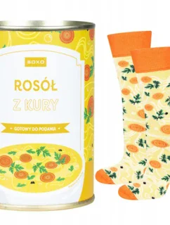 SOXO DOBRÉ VECI VÝVAR PONOŽKY V PLECHOVKE