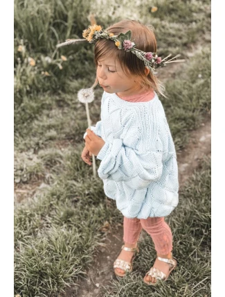 Dziecięce Sandały Z Wężowym Wzorem Złote Baxlee