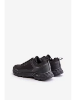 Wodoodporne Lekkie Buty Sportowe Trekkingowe Męskie McBraun Czarne