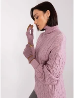 Rukavice AT RK 238601.31P tmavo fialová