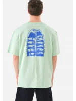 Pánske tričko John Frank JFTOOB10-MARINA