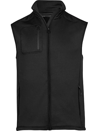 Tee Jays TJ 9104 Elastická fleecová vesta 18.9104 čierna Tee Jays TJ 9104 Elastická fleecová vesta 18.9104 čierna