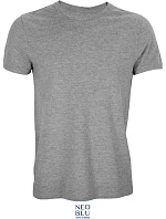 NEOBLU Loris Unisex tričko z piké 24.3775 šedá melírovaná NEOBLU Loris Unisex tričko z piké 24.3775 šedá melírovaná