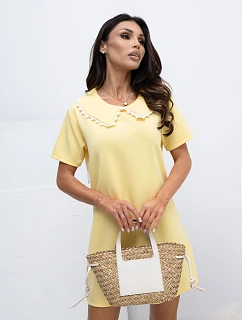 Šaty MI SK 4313.83 svetložltá