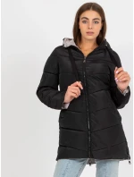 Dámska bunda NM KR L22 9872 .93 čierna a béžová