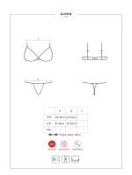 Ohromujúci set Luvae - Obsessive