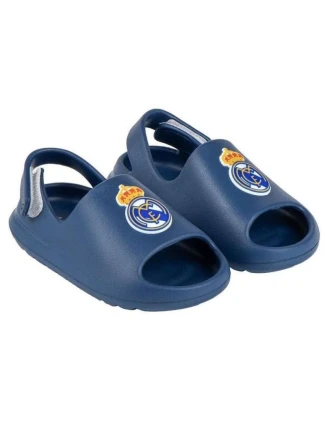 Real Madrid plážové žabky k bazénu blue eva Jr sandále 2300006792N Real Madrid plážové žabky k bazénu blue eva Jr sandále 2300006792N