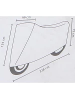 Kryt motora 228x124/75x99cm DUNLOP