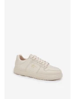 Sneakersy Damskie Big Star RR274A243 HI-POLY SYSTEM Beżowe