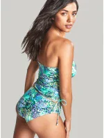 Dámsky spodný diel plaviek Cape Verde Gather Pant SW1667 Zelená mix - Panache Dámsky spodný diel plaviek Cape Verde Gather Pant SW1667 Zelená mix - Panache