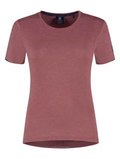 Rogelli dámsky dres d/b DISTANCE burgundy M