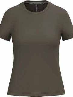Kariban K 380 Dámske tričko 20.K380 tmavá khaki