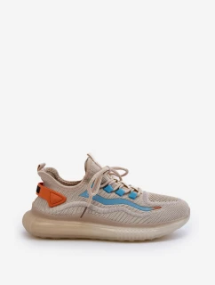 Buty Sportowe Męskie HI-POLY SYSTEM Big Star NN174452 Beżowe