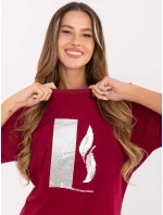 Blúzka RV BZ A820.27P bordová