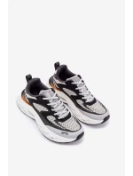 Buty Sportowe Męskie Na Platformie Big Star RR174023 Hi-Poly System Szare