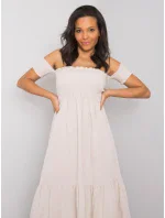 Šaty 346 SK 009.51 svetlo béžová