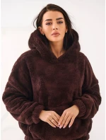 Blúzka CS BL BT1029.97P tmavohnedá