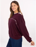 Mikina RV BL A940.60 bordová