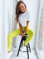 Dámske legíny HEALTHKICK žlté FashionStreet UY1474