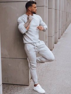 FashionStreet pánske svetlosivé tepláky AX0738