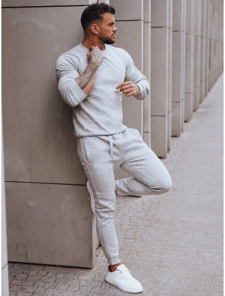 FashionStreet pánske svetlosivé tepláky AX0738