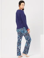 Kľúč LNS 793 B24 long/r S-XL dámske pyžamo