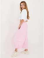 IT SP nohavice FL9321.95 svetlo ružová