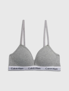 Dievčenská podprsenka Girls Triangle Bra Modern Cotton G80G800629P6S šedá - Calvin Klein