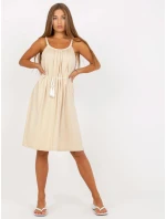 Dámske šaty DHJ SK 20067.96 béžová - FPrice