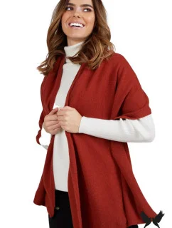 Dámsky šál K.18.857.46 Tehlová - Kamea