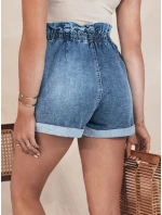 Dámske džínsové šortky EASY BREEZE modré FashionStreet SY0372
