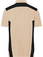 Daiber JN 1826 Pánske pracovné polo z piké „Strong“ 02.1826 stone/black