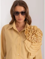 Košeľa LK KS 509612.28 tmavo žltá