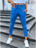 Dámske tepláky FITS modré UY0972 Dámske tepláky FITS modré UY0972