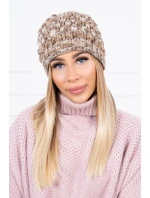 Čiapka K156 svetlo hnedá