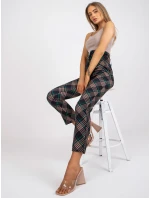 DHJ nohavice SP 3689.08 čierna a zelená DHJ nohavice SP 3689.08 čierna a zelená